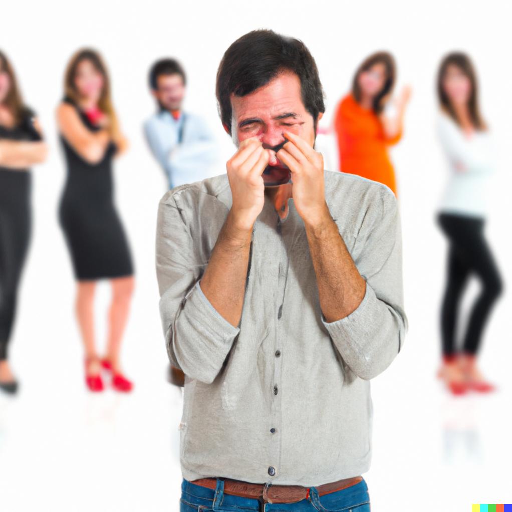 Name:  DALL·E 2023-04-10 23.59.20 - People laughing at one sad man .jpg
Views: 322
Size:  78.2 KB