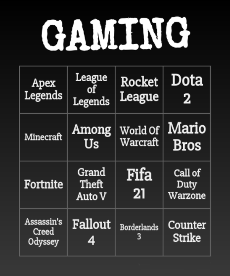 Name:  GamingBingo.png
Views: 357
Size:  83.6 KB