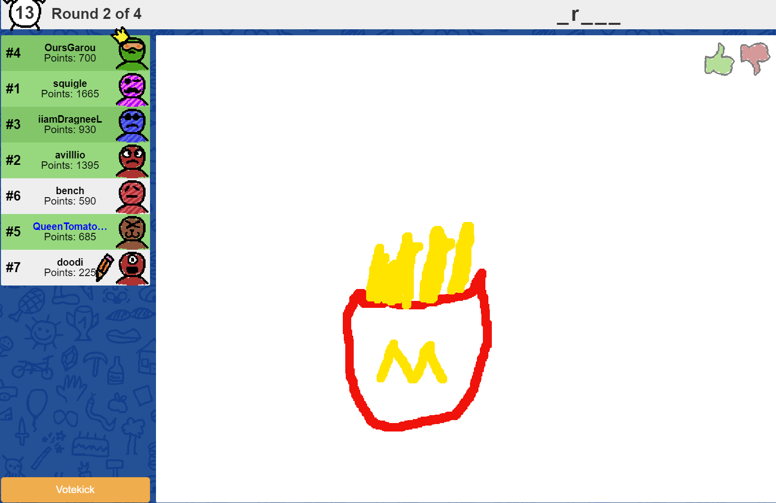 Click image for larger version.&nbsp;

Name:	doodi-fries.png&nbsp;
Views:	141&nbsp;
Size:	30.3 KB&nbsp;
ID:	7444